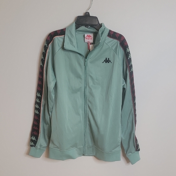 Kappa Sage Green Track Pants & Jacket Set UNISEX SIZE SMALL NEW WITH TAGS!! - Picture 4 of 10
